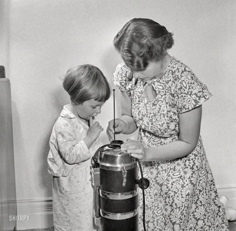 Photo showing: Life Lessons -- Jan. 19, 1951. Common accidents in the home.